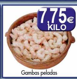 Congelados Copos Gambas Peladas oferta