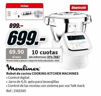 MediaMarkt Robot de cocina moulinex oferta