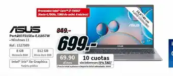 MediaMarkt Portátil asus asus oferta