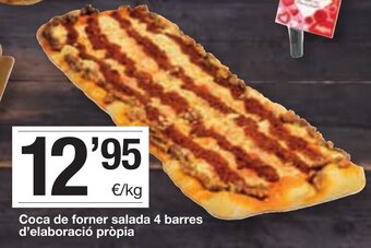 BonpreuEsclat Coca de forner salada 4 barres d'elaboració própia oferta