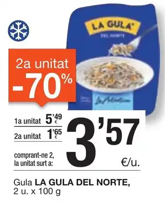 BonpreuEsclat La Gula Del Norte Gula 2 u x 100g oferta