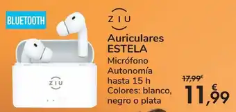Carrefour Ziu auriculares estela oferta