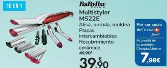 Carrefour Babyliss multistyler ms22e oferta