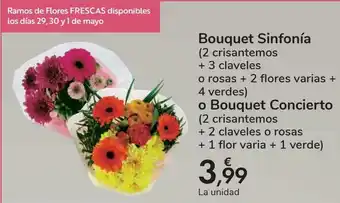 Carrefour Bouquet sinfonía o bouquet concierto oferta