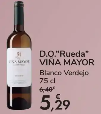 Carrefour D.o. ''rueda'' viña mayor blanco verdejo oferta