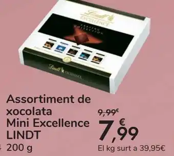 Carrefour Surtido de chocolate mini excellence lindt oferta