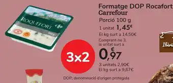 Carrefour Queso d.o.p. roquefort carrefour oferta