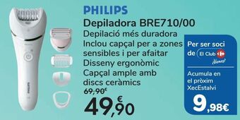 Carrefour Philips depiladora bre710/00 oferta
