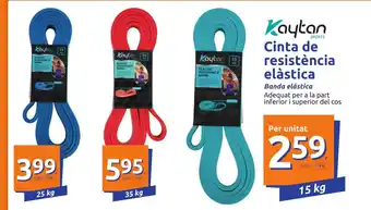 Action Kaytan Sports Cinta de resistència elàstica Banda elástica 15kg/ 35kg /25 kg oferta
