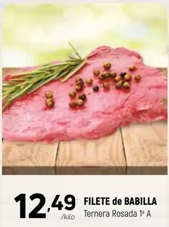 Coviran Filete de Babilla Ternera Rosada 1ª A oferta