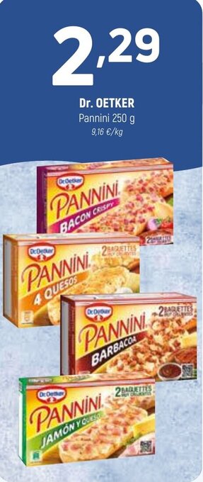 Coviran Dr. Oetker Pannini 250 g oferta