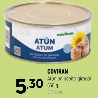 Coviran Coviran Atún en Aceite Girasol 650 g oferta