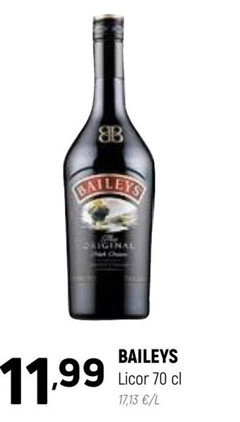 Coviran Bailey's Licor 70 cl oferta