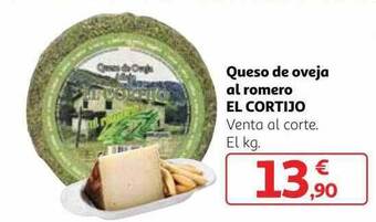 Alcampo Queso De Oveja Al Romero El Cortijo oferta