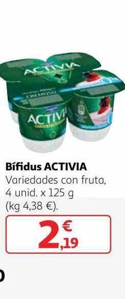 Alcampo Bifidus Activia oferta