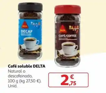 Alcampo Café Soluble Delta oferta