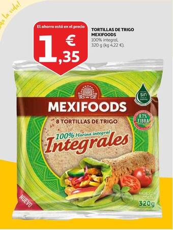 Alcampo Tortillas De Trigo Mexifoods oferta