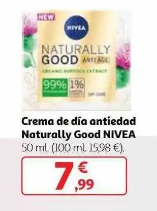 Alcampo Crema De Día Antiedad Naturally Good Nivea oferta