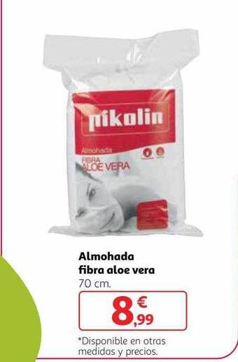 Alcampo Almohada Fibra Aloe Vera oferta