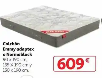 Alcampo Colchón Emmy Adaptex O Normablock oferta