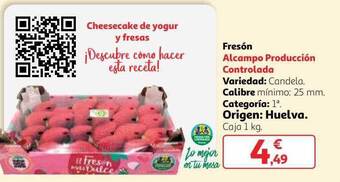 Alcampo Fresón Alcampo Producción Controlada oferta