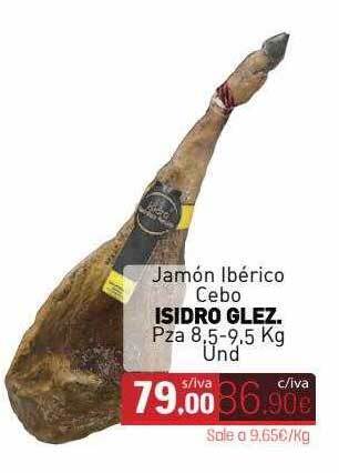 Cuevas Cash Jamón Ibérico Cebo Isidro Glez. oferta