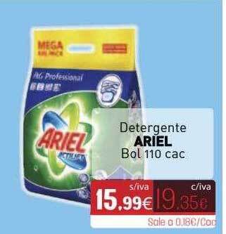 Cuevas Cash Detergente Ariel oferta