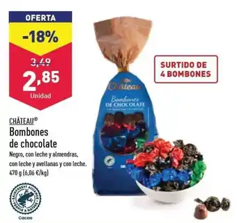 ALDI Château Bombones de chocolate 470g oferta