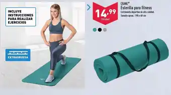 ALDI Crane Esterilla para fitness 190 x 60cm oferta