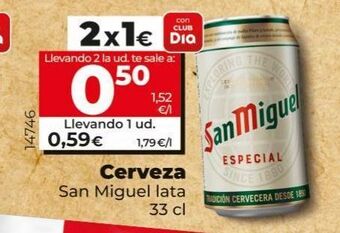 Maxi Dia Cerveza san miguel oferta