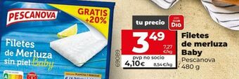 Maxi Dia Filetes de merluza pescanova oferta