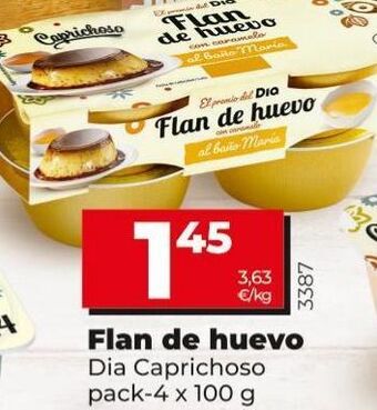 Maxi Dia Flan de huevo dia oferta