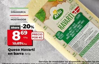 Maxi Dia Queso havarti arla oferta