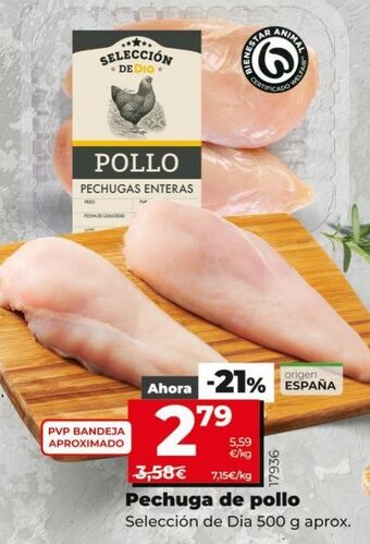 Maxi Dia Pechuga de pollo dia oferta