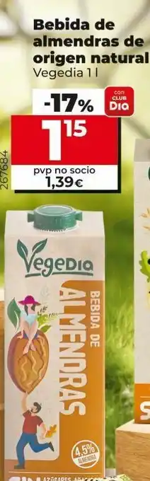 Maxi Dia Leche de almendras dia oferta