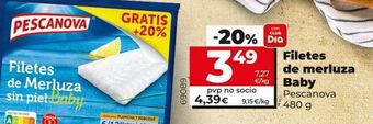 Maxi Dia Filetes de merluza pescanova oferta