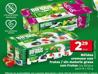 Dia Yogur bífidus dia oferta