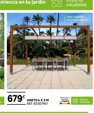 Leroy Merlin Toldo corredero oferta