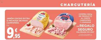 Supercor Jamón Cocido Extra O Pechuga De Pavo Campofrío oferta