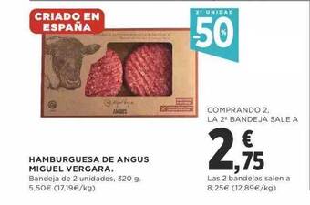 Supercor 2a Unidad -50% Hamburguesa De Angus Miguel Vergara oferta