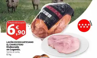 Alcampo Lacón Cocido Artesano El Charcutero Elaborado En Leganés oferta