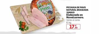 Alcampo Pechuga De Pavo Natural Braseada Jumigo oferta