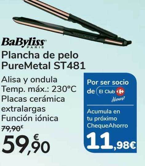 El precio y las condiciones de Carrefour están en el catálogo o el sitio  web que dirigen.