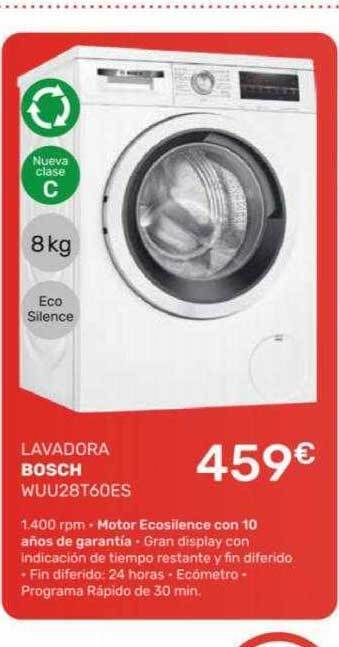 Cenor Lavadora Bosch Wuu28t60es oferta