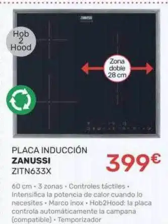 Cenor Placa Inducción Zanussi Zitn633x oferta