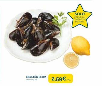 Cash Ecofamilia Mejillón Extra oferta