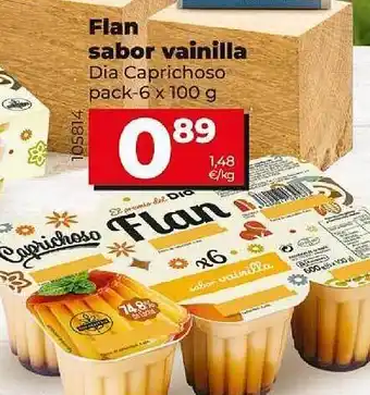 La Plaza de DIA Flan Sabor Vainilla oferta