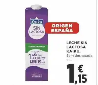 Supercor Exprés Leche Sin Lactosa Kaiku oferta