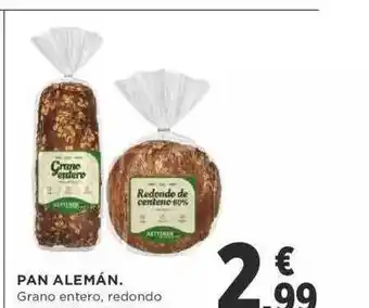 Supercor Pan Alemán Grano Entero Redondo oferta