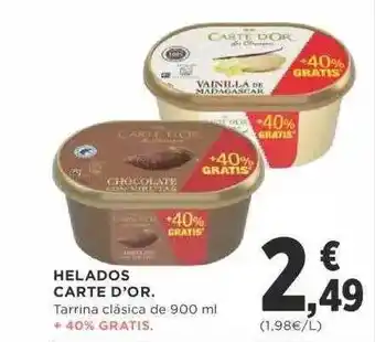 Supercor Helados Carte D'or oferta